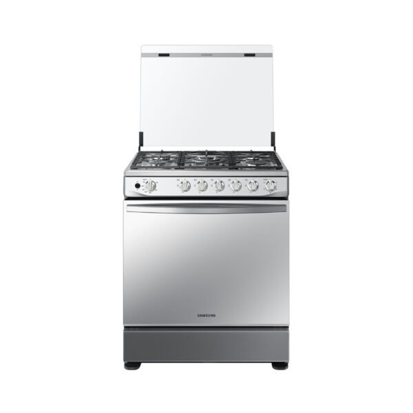 Cocina Samsung 5Q Triple Corona – Plata, Parrillas de Hierro Fundido