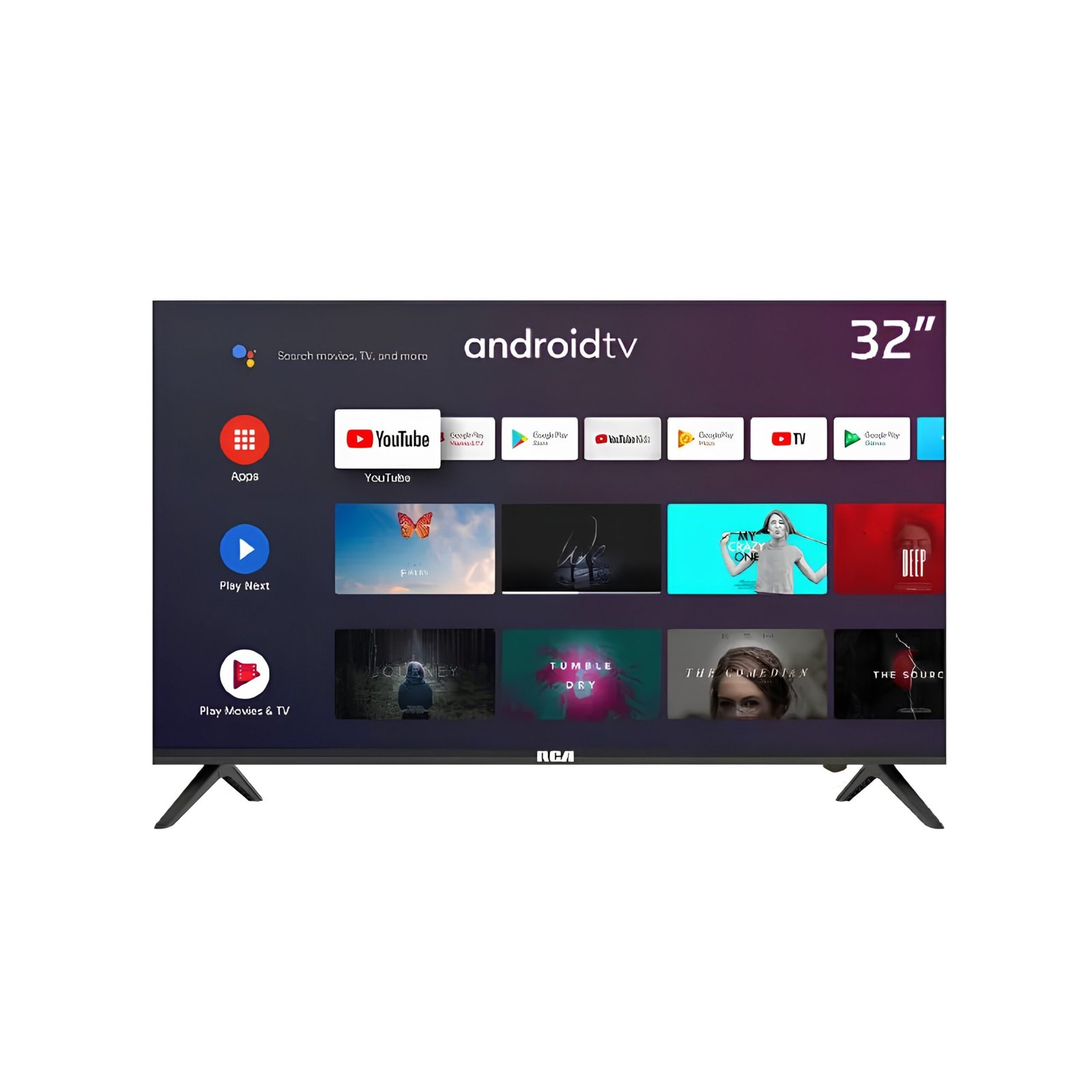 Smart TV RCA 32" HD Google TV LED32RCA683GT / 32RCA683GTCBU
